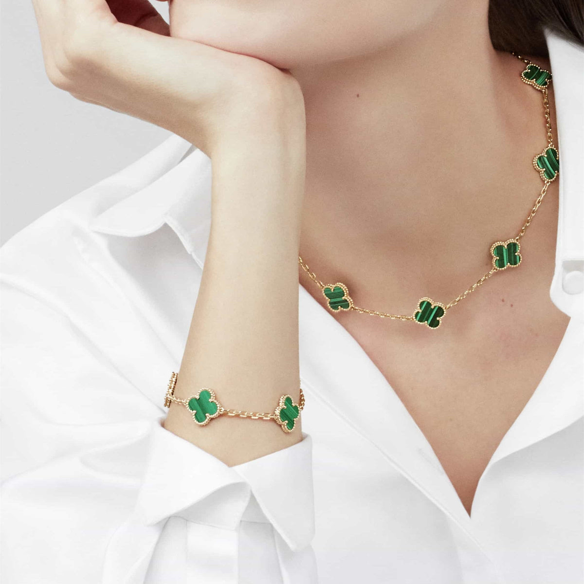 Multi Clover Necklace