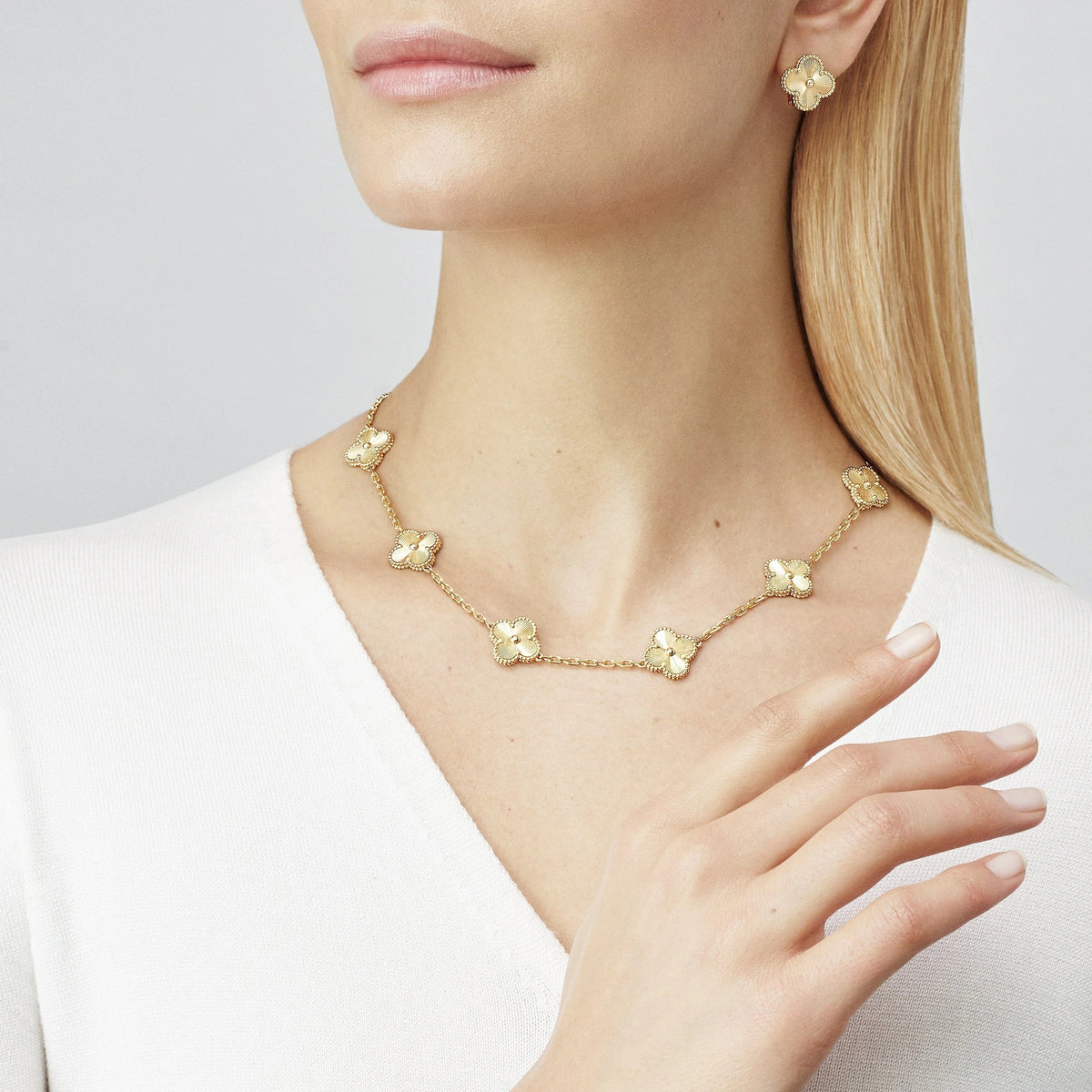 Multi Clover Necklace