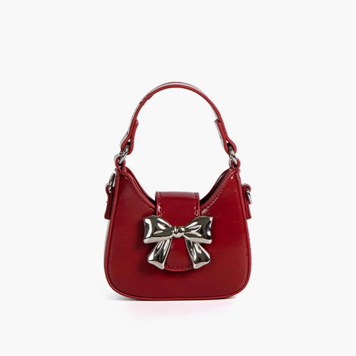 Red Mini Bow Bag