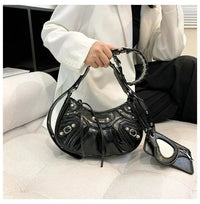 Heartbreaker Studded Shoulder Bag