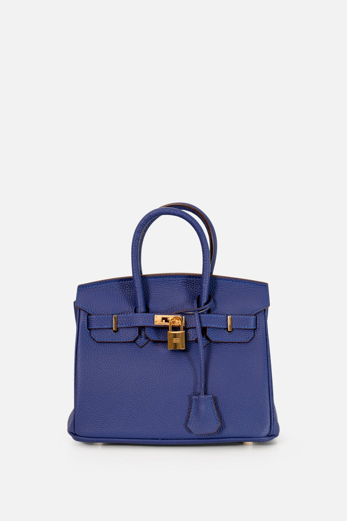 Henri Double Handle Bag Royal Blue