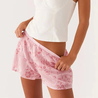 Ibiza Energy Sequin Beaded Shorts