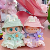 Labubu Flower Dresses – 17cm (Assorted Styles)