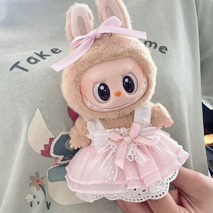 Labubu Doll Dress Set – Assorted Styles (17cm)
