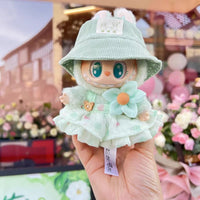 Labubu Flower Dresses – 17cm (Assorted Styles)