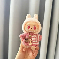 Labubu Sweater Cardigan and Hat Set - 17cm