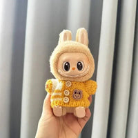 Labubu Sweater Cardigan and Hat Set - 17cm