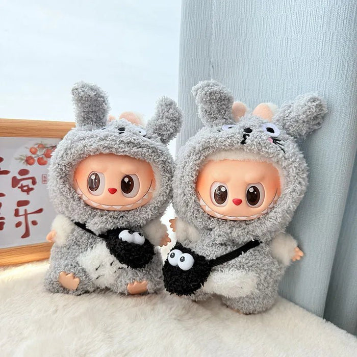 Labubu Bear Outfits – 17cm (Assorted Styles)