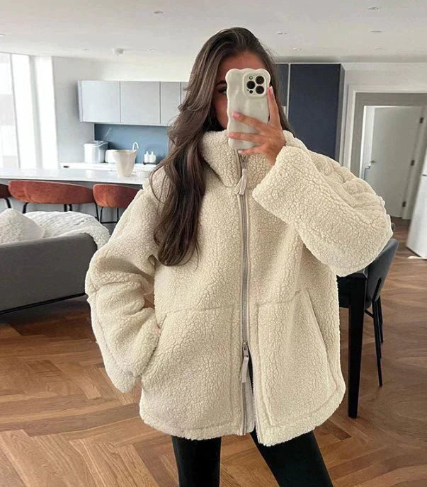 パーバーズ PERVERZE 22AW Teddy knit Coat モヘヤ