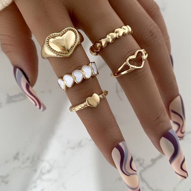 Soft Aesthetic Rings with Butterfly