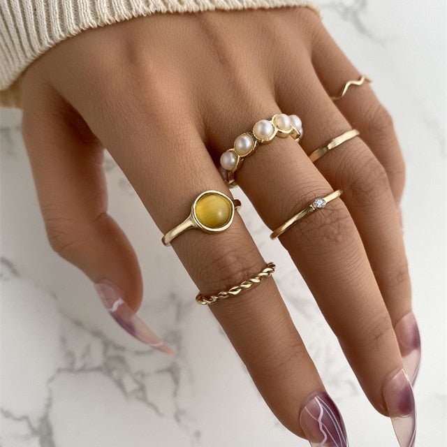 Soft Aesthetic Rings with Butterfly