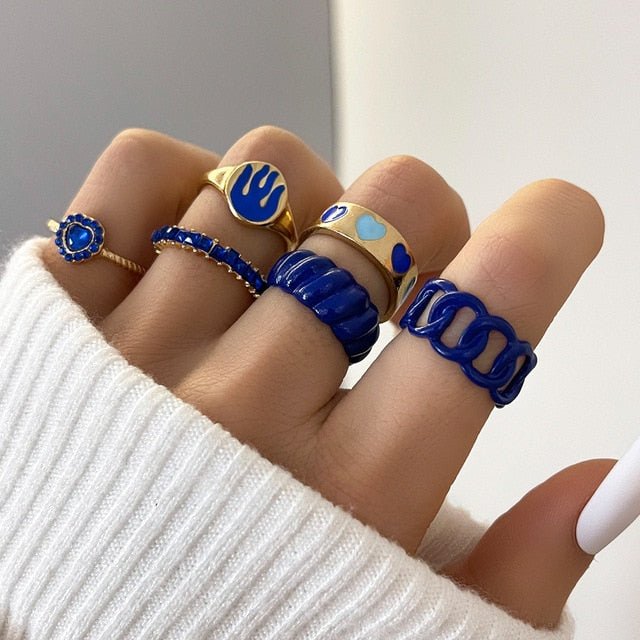 Cute Aesthetic Rings Sets