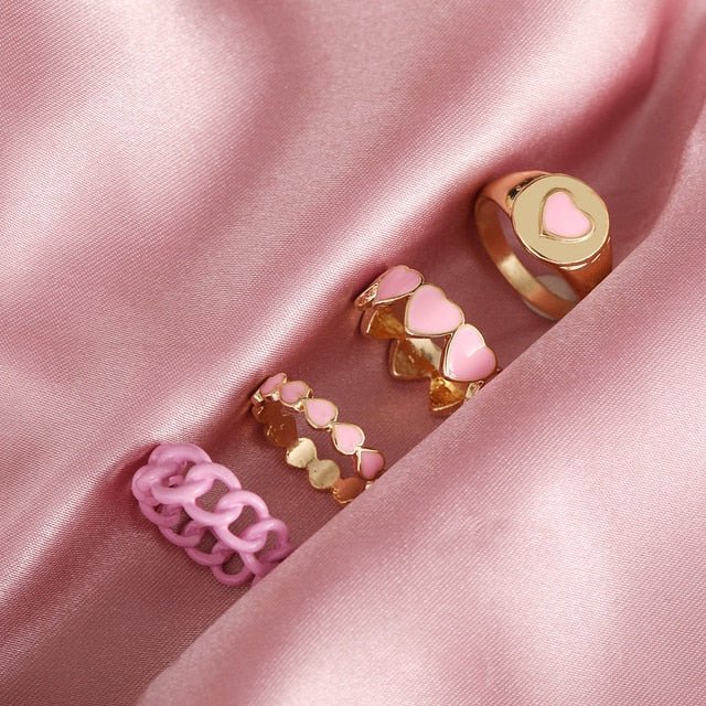 Cute Aesthetic Rings Sets