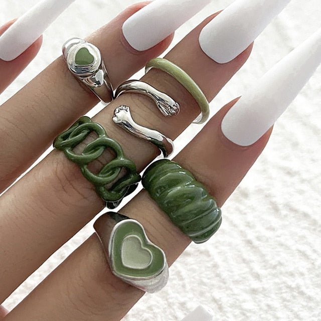 Cute Aesthetic Rings Sets