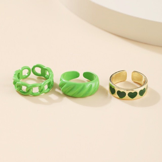 Cute Aesthetic Rings Sets